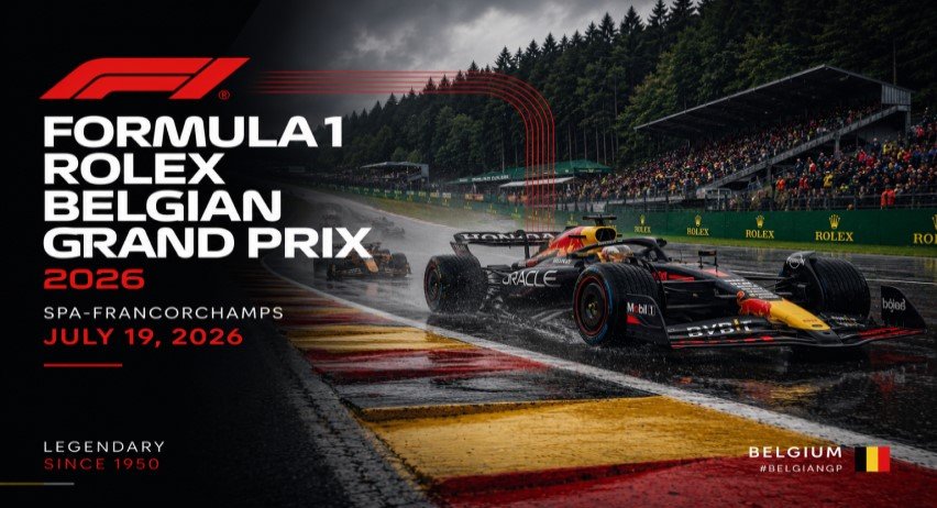 Formula 1 Belgian GP 2026 Live Stream