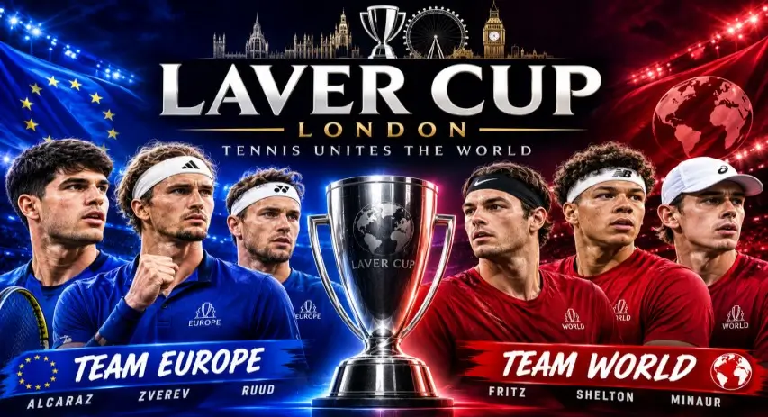 Laver Cup 2026 Team Europe vs Team World